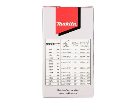 MAKITA ŁAŃCUCH TNĄCY 91VXL 25cm 1,3mm 3/8" DO EY2650H, EY401MP - 3