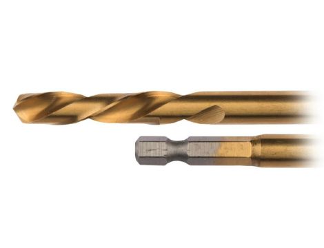 MAKITA WIERTŁO DO METALU HSS-TIN 1/4" HEX  9,0x102mm