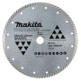 MAKITA TARCZA DIAMENTOWA 230x22,23mm TURBO (NA SUCHO) GRANIT - 2