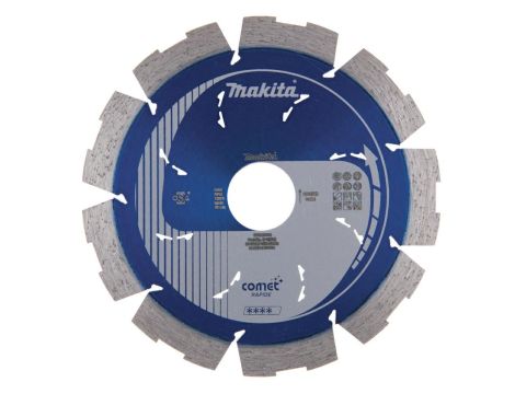 MAKITA TARCZA DIAMENTOWA 115x22,23mm SEGMENT (NA SUCHO) BETON, CEGŁA