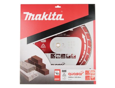 MAKITA TARCZA DIAMENTOWA 400x25,4mm SEGMENT (SUCHO/MOKRO) BETON, KAMIEŃ - 2
