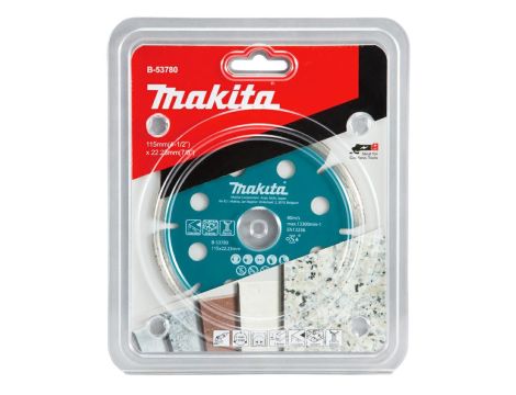 MAKITA TARCZA DIAMENTOWA 115x22,23mm SEGMENT (NA SUCHO) BETON, GRANIT, MARMUR - 2