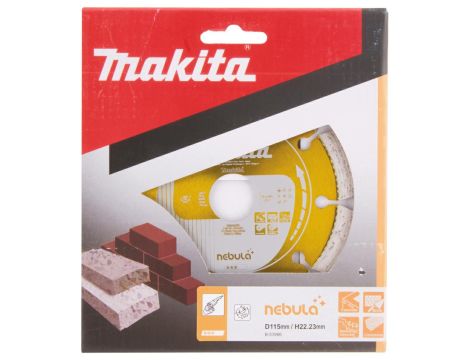 MAKITA TARCZA DIAMENTOWA 115x22,23mm SEGMENT (NA SUCHO) BETON - 2