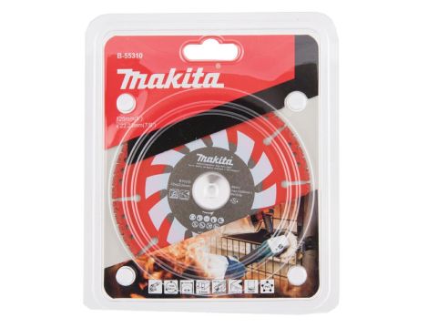 MAKITA TARCZA DIAMENTOWA RESCUE 125x22,23mm SEGMENT(SUCHO) STAL, INOX, PVC, BETON, SZKŁO - 2