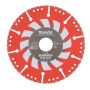 MAKITA TARCZA DIAMENTOWA RESCUE 125x22,23mm SEGMENT(SUCHO) STAL, INOX, PVC, BETON, SZKŁO - 2