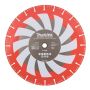 MAKITA TARCZA DIAMENTOWA RESCUE 352x25,4mm SEGMENT (SUCHO) STAL, INOX, PVC, BETON, SZKŁO - 2