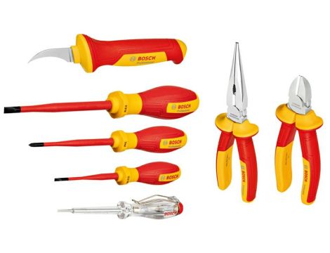 BOSCH ZESTAW NARZĘDZI VDE 7szt. 1600A02NG3
