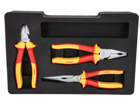 BOSCH SZCZYPCE VDE KPL. 3szt. 1600A02NG0