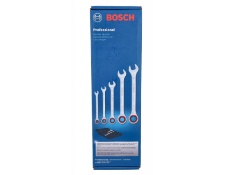 BOSCH KLUCZ PŁ-O Z GRZECH.kpl.  5szt. 8-19mm 1600A02Z3D