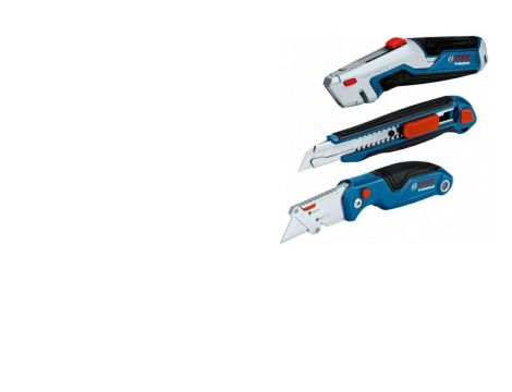 BOSCH NOŻYK ZESTAW 3szt.  18mm, 2x TRAPEZOWY 1600A027M4