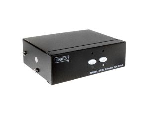 Przełącznik/Switch VGA 250MHz, 1280x1024p, 1/2-portowy DS-44100-1