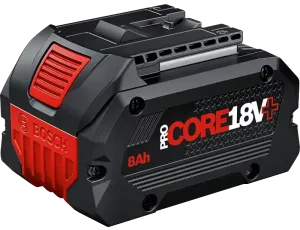 BOSCH AKUMULATOR 18V  8,0Ah PROCORE18V+ 1600A02X00