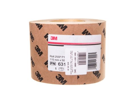 Papier ścierny w rolce 255P P180 115mm x 50m PN63129 GC801023950/7000084395 /2szt./