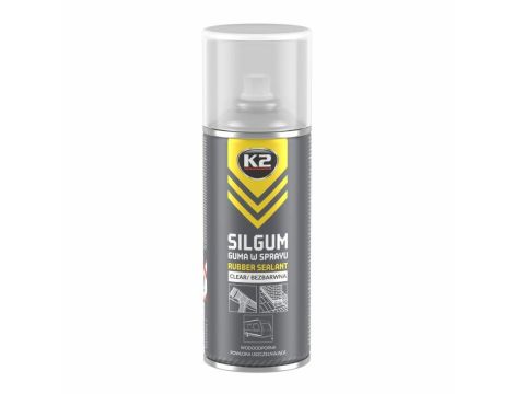 K2 GUMOWA POWŁOKA W SPRAYSILGUM bezbarwny  400 ML