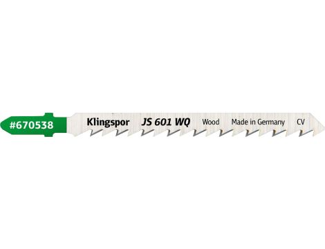 KLINGSPOR BRZESZCZOT DO WYRZYNARKI 115x8x1,45mm JS 601 WQ /5szt.