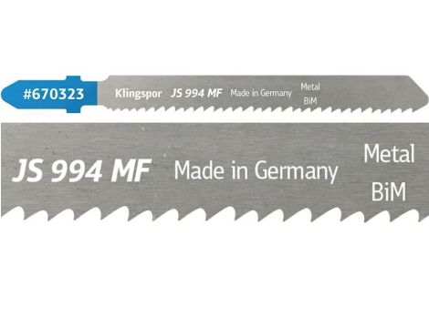 KLINGSPOR BRZESZCZOT DO WYRZYNARKI  90x8x1mm JS 994 MF /5szt. - 2