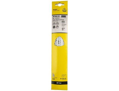 KLINGSPOR BRZESZCZOT DO PIŁY SZABLASTEJ 230x25,4x1,57mm RS 983 AS /5szt.