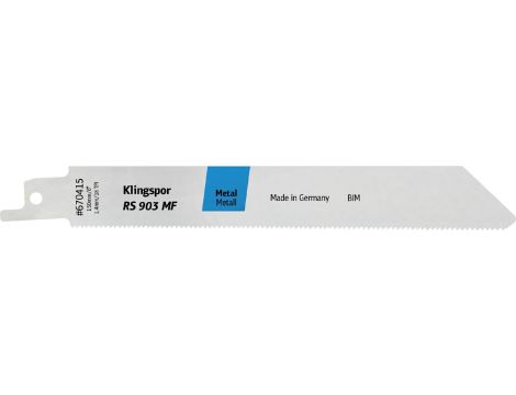 KLINGSPOR BRZESZCZOT DO PIŁY SZABLASTEJ 150x19x0,9mm RS 903 MF /5szt.