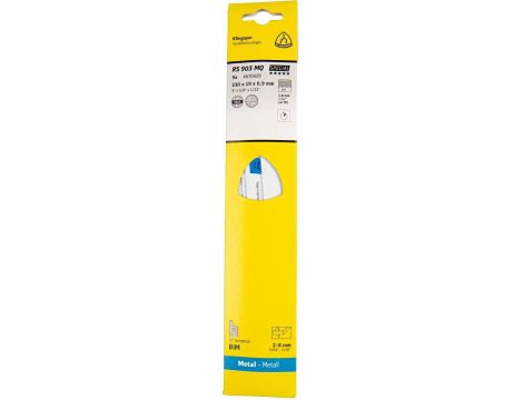 KLINGSPOR BRZESZCZOT DO PIŁY SZABLASTEJ 230x19x0,9mm RS 903 MQ /5szt.