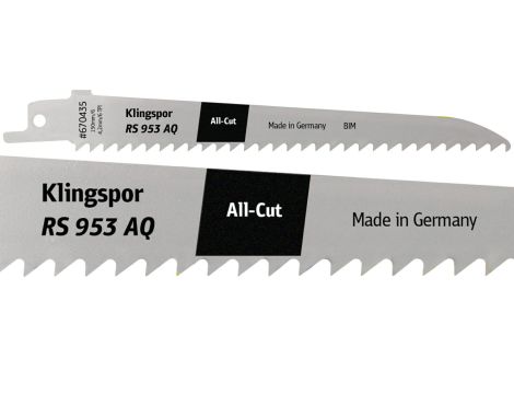 KLINGSPOR BRZESZCZOT DO PIŁY SZABLASTEJ 150x19x1,27mm RS 953 AQ /5szt. - 3