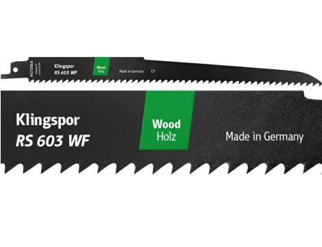 KLINGSPOR BRZESZCZOT DO PIŁY SZABLASTEJ 230x19x1,2mm RS 603 WF /5szt. - 3