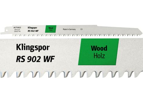 KLINGSPOR BRZESZCZOT DO PIŁY SZABLASTEJ 240x19x1,2mm RS 902 WF /5szt.