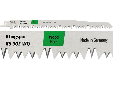 KLINGSPOR BRZESZCZOT DO PIŁY SZABLASTEJ 240x19x1,2mm RS 902 WQ /5szt. - 3