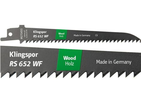 KLINGSPOR BRZESZCZOT DO PIŁY SZABLASTEJ 150x19x1,2mm RS 652 WF /5szt. - 3
