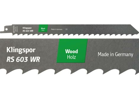 KLINGSPOR BRZESZCZOT DO PIŁY SZABLASTEJ 150x19x1,2mm RS 603 WR /5szt.