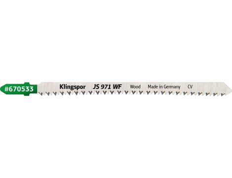 KLINGSPOR BRZESZCZOT DO WYRZYNARKI 132x8x1,45mm JS 971 WF /5szt.
