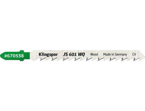 KLINGSPOR BRZESZCZOT DO WYRZYNARKI 100x8x1,45mm JS 601 WQ /5szt.