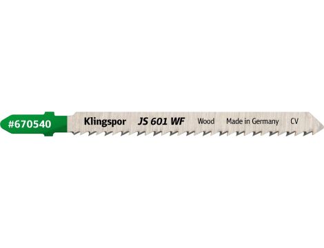 KLINGSPOR BRZESZCZOT DO WYRZYNARKI 100x8x1,45mm JS 601 WF /5szt.