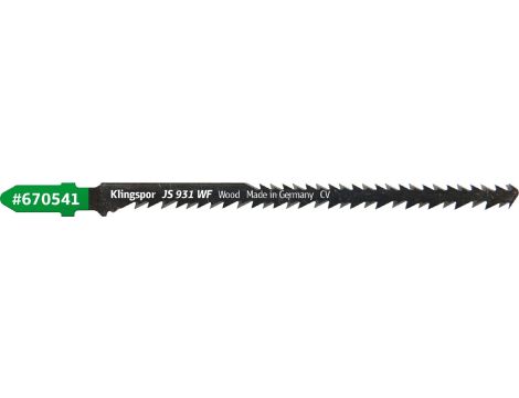 KLINGSPOR BRZESZCZOT DO WYRZYNARKI 115x5x1,45mm JS 931 WF /5szt.