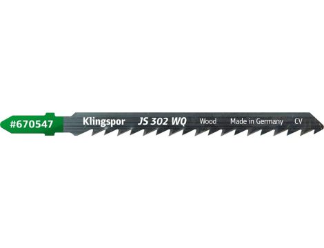 KLINGSPOR BRZESZCZOT DO WYRZYNARKI 100x8x1,25mm JS 302 WQ /5szt.