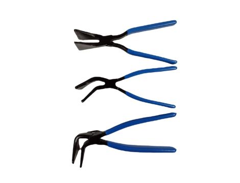 ZESTAW SZCZYPIEC DEKARSKICH 3szt. SILVER