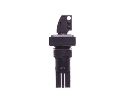 Wyłącznik z kluczykiem 16mm 2-pozycyjny czarny Q25S1 038773