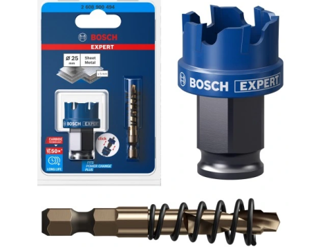 BOSCH OTWORNICA TCT EXPERT SHEETMET  25mm 2608900494