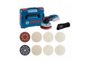 BOSCH SZLIFIERKA MIMOŚR.125mm GEX 18V-125 SOLO +ZESTAW SIATEK M480 LB 0615A5004H