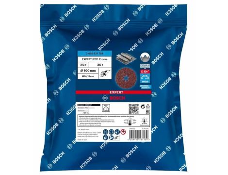 BOSCH FIBRA KRĄŻEK EXPERT PRISMA XL R781 125 gr. 36 /5szt. 2608621782