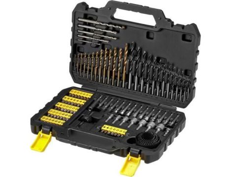 STANLEY ZESTAW WIERTEŁ I KOŃCÓWEK 100el.