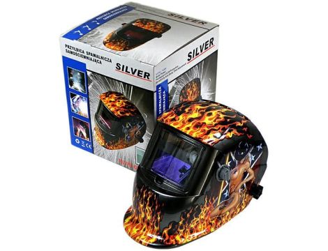 PRZYŁBICA SPAWALNICZA SAMOŚCIEMNIAJĄCA SILVER 10384