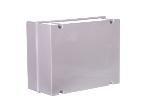 Puszka gładka z pokrywą wysoka 120 C Poliwęglan seria 490380x300x180szara EC490C9 /opak. 3/