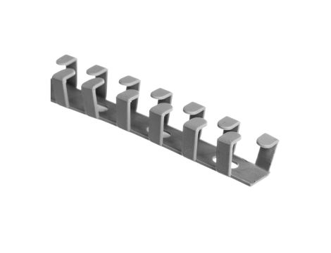 Korytko grzebieniowe elastyczne naklejane 12.5x12.5x500 szare /0.5m/ EC23411 /opak. 112/