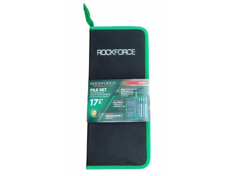 ROCKFORCE PILNIKI + IGLAKI DO METALU kpl.17el. - 2