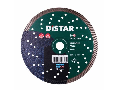 DISTAR TARCZA DIAMENTOWA GABBRO MAX 232 x 2,5 x 22,23mm TURBO