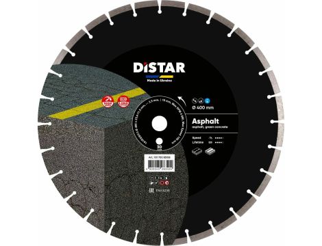 DISTAR TARCZA DIAMENTOWA ASPHALT 400 x 3,5/2,5 x 25,4mm