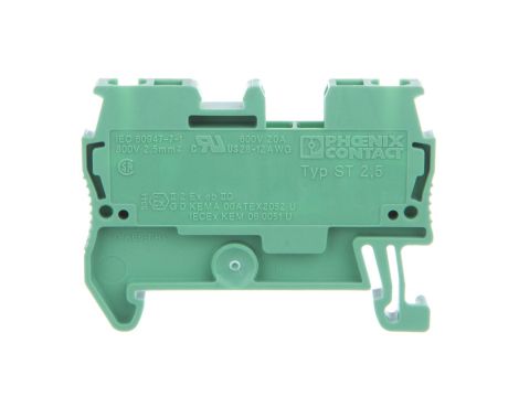 Złączka szynowa 2-przewodowa 0,08-4mm2 czerwona ST 2,5 GN 3037096 /50szt./