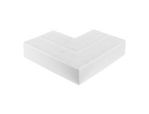 Naroże płaskie stałe RAPID 45-2 200x200x130 GK-FS53130RW białe 6113260