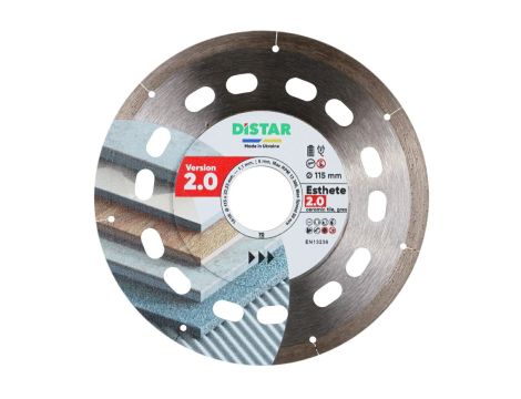 DISTAR TARCZA DIAMENTOWA ESTHETE 2.0 115 x 1,1 x 6 x 22,23mm