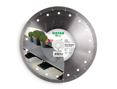 DISTAR TARCZA DIAMENTOWA GRES MASTER 230 x 1,6 x 10 x 22,23mm